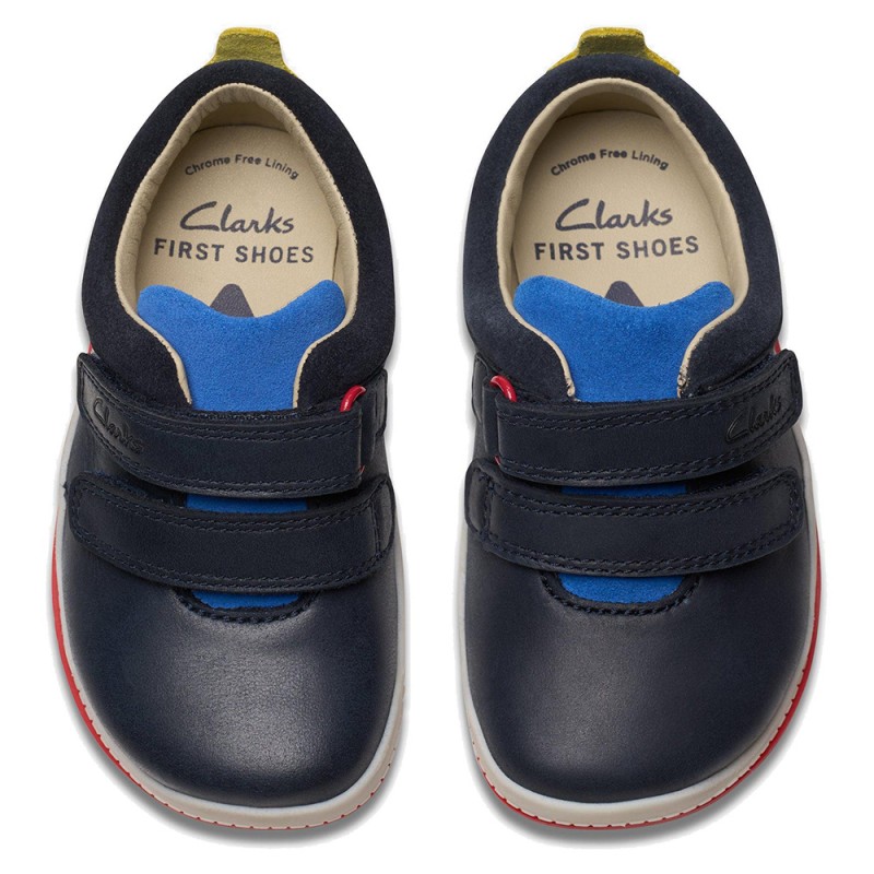 Clarks Noodle Fun T Navy/Red (26179304)