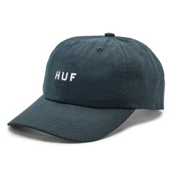 HUF SET OG CV 6 PANEL HAT (HT00716 BLACK)