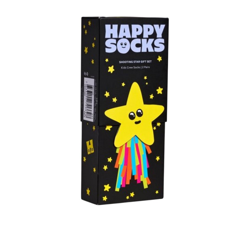 HAPPY SOCKS Kids 2-Pack Shooting Star Gift Set (P001727)